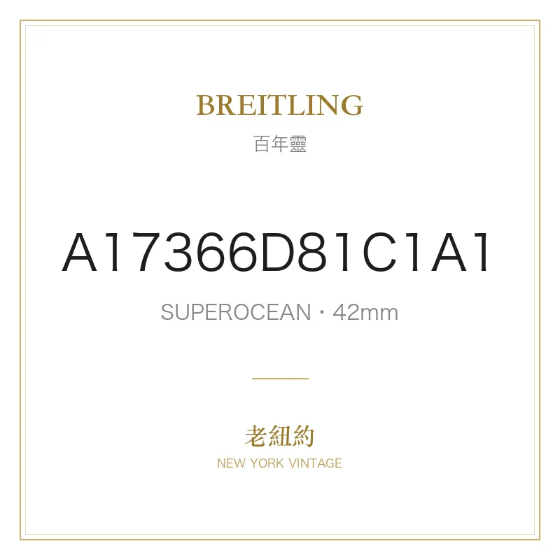 BREITLING A17366D81C1A1 SUPEROCEAN