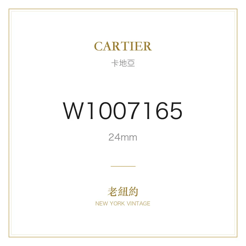 CARTIER W1007165 