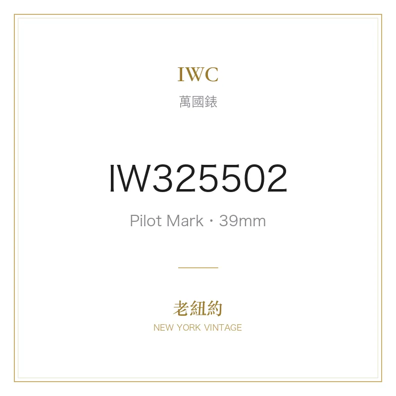 IWC IW325502 Pilot Mark