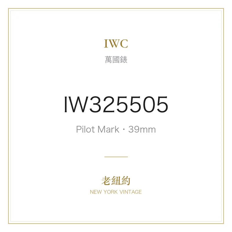 IWC IW325505 Pilot Mark