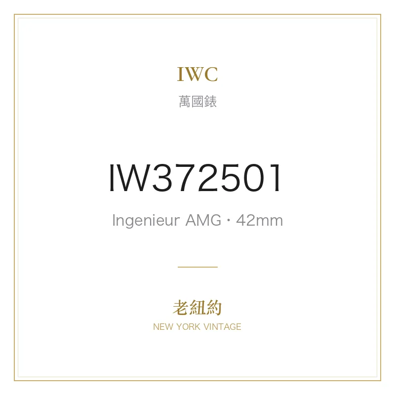 IWC IW372501 Ingenieur AMG