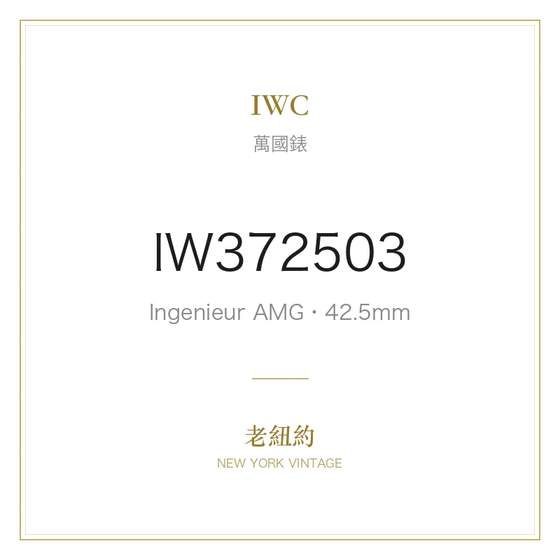 IWC IW372503 Ingenieur AMG