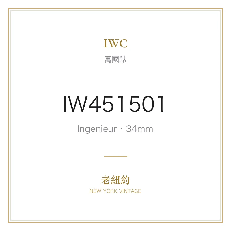 IWC IW451501 Ingenieur