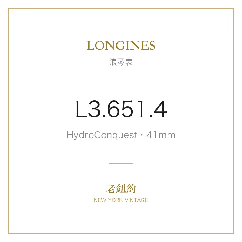 LONGINES L3.651.4 HydroConquest