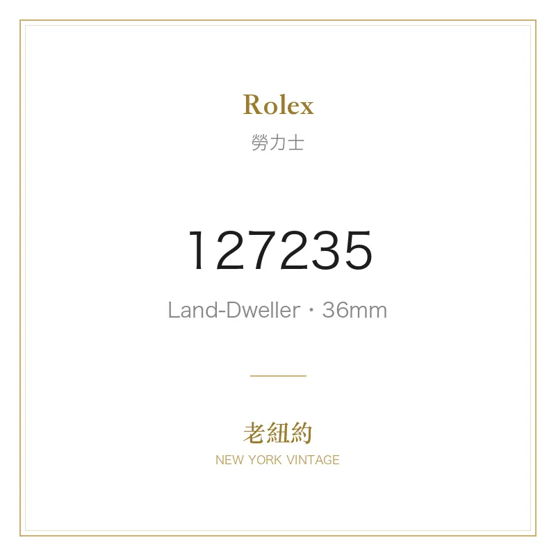 Rolex 127235 Land-Dweller