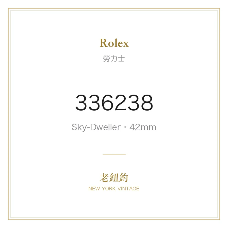 Rolex 336238 Sky-Dweller