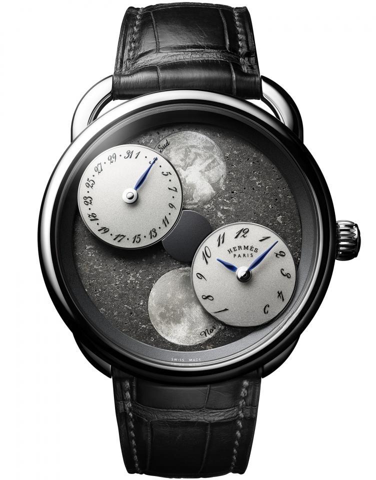 HERMES （L’heure de la lune-黑色撒哈拉隕石）