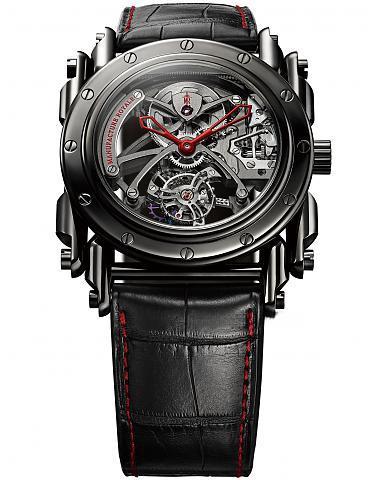 MANUFACTURE ROYALE （SKELETON TOURBILLON GREY STEEL）