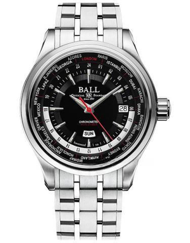 BALL WATCH GM2020D-S1CJ-BK Trainmaster