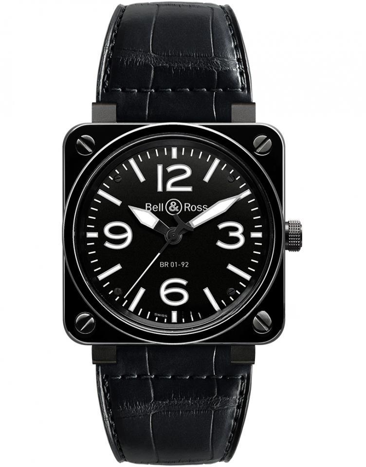 BELL & ROSS BR0192-BL-CER/SCR INSTRUMENTS