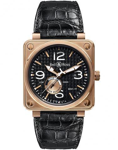 BELL & ROSS BR0197-PINKGOLD INSTRUMENTS