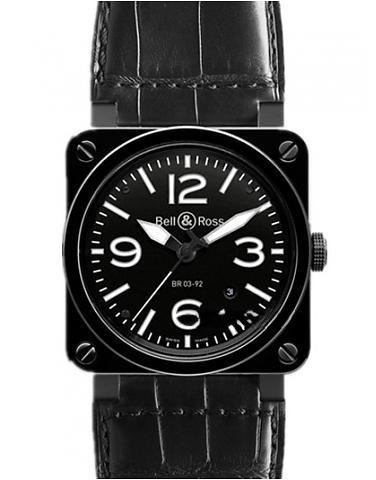 BELL & ROSS BR0392-CER-BLP/SCR INSTRUMENTS