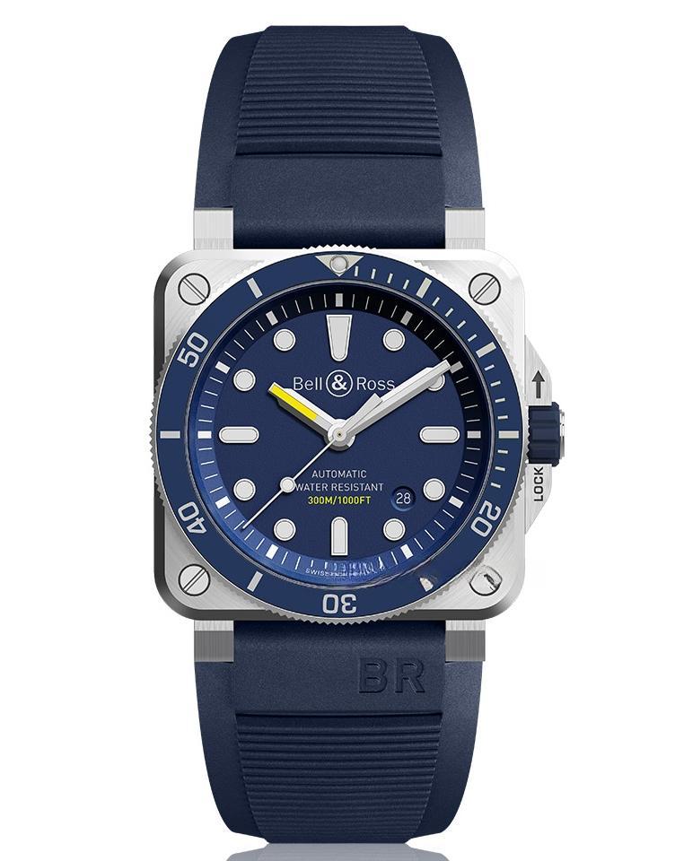 BELL & ROSS BR0392-D-BU-ST/SRB INSTRUMENTS
