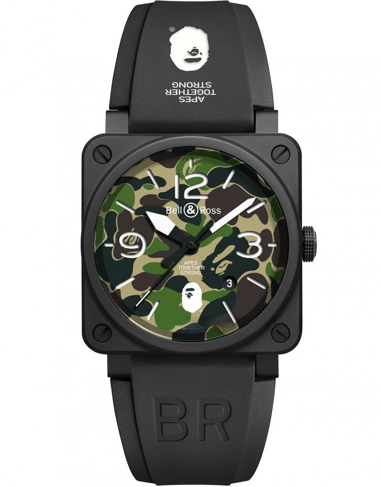 BELL & ROSS BR0392-BAPE-GN-CE INSTRUMENTS