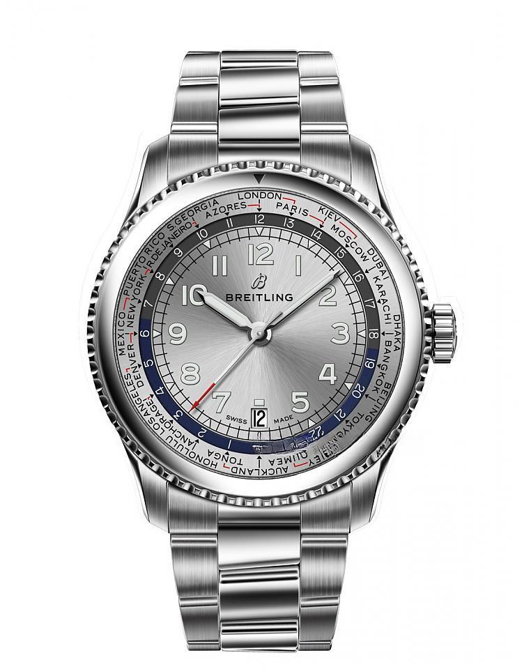 BREITLING （AB352113白面鍊帶） NAVITIMER 8