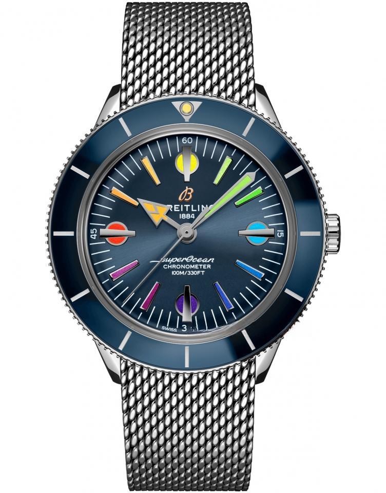 BREITLING A103702A1C1A1 with Nato strap SUPEROCEAN HERITAGE