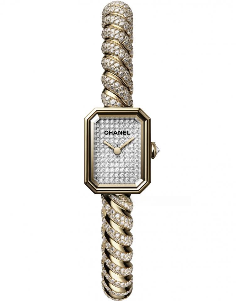 CHANEL （Première Galon鑲鑽腕錶） PREMIÈRE