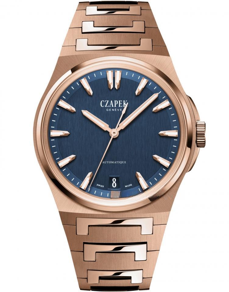 CZAPEK （MOUNT EREBUS DEEP BLUE FULL ROSE GOLD 5N） ANTARCTIQUE