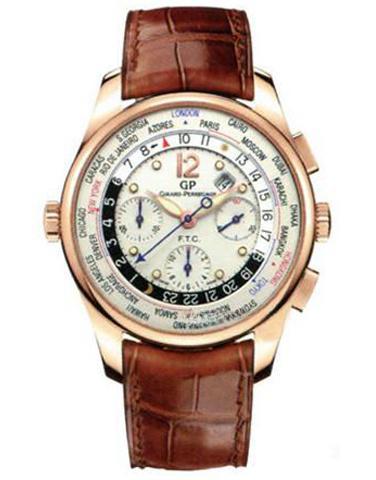 GIRARD-PERREGAUX 49805-52-151ABACA TRAVELLER
