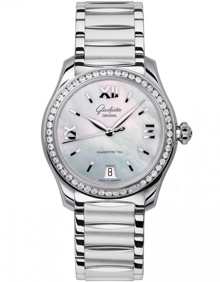 GLASHÜTTE ORIGINAL 1-39-22-08-22-34 女錶