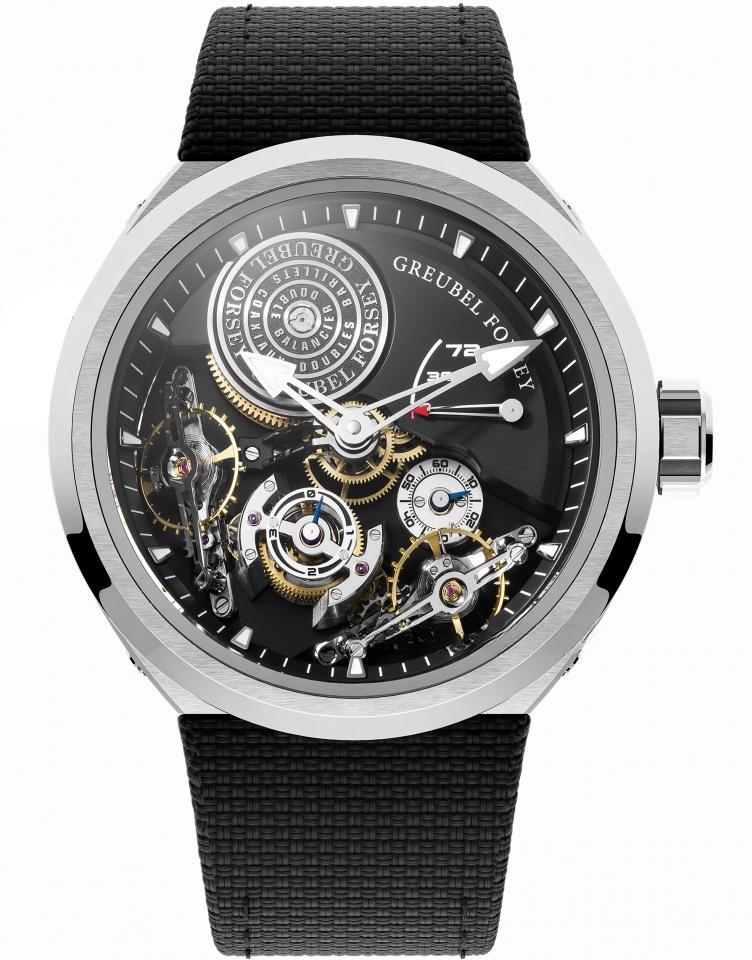 GREUBEL FORSEY （Double Balancier Convexe-Strap） DOUBLE BALANCIER