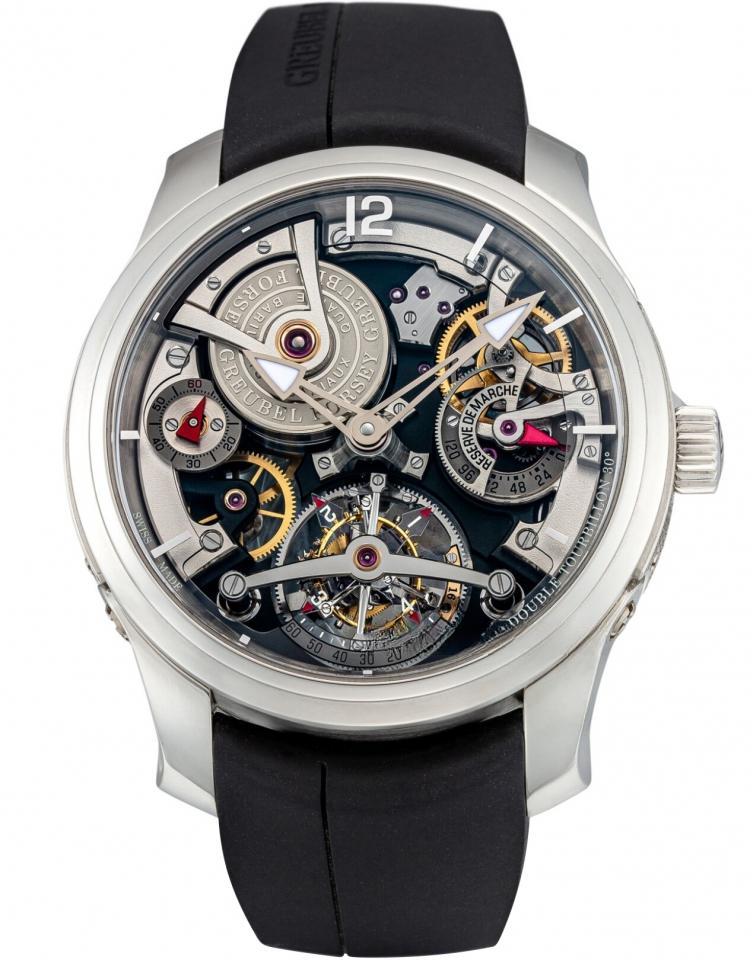 GREUBEL FORSEY GF02s DOUBLE TOURBILLON 30°