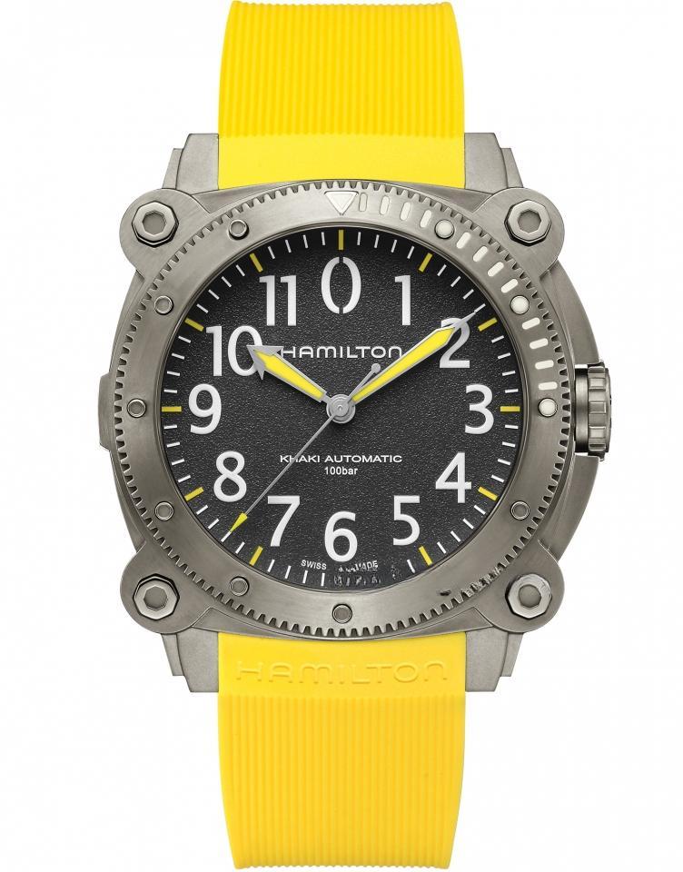 HAMILTON H78535380 卡其海軍