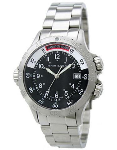HAMILTON H74511133 卡其海軍