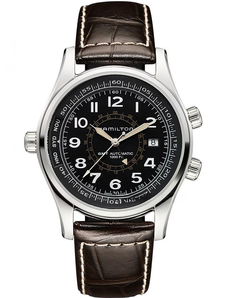 HAMILTON H77505535 卡其海軍