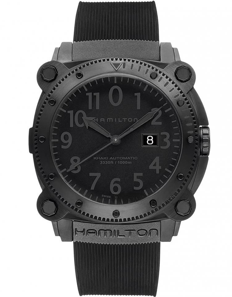 HAMILTON H78585333 卡其海軍