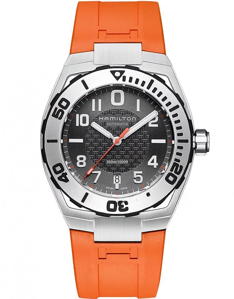 HAMILTON H78615985 卡其海軍