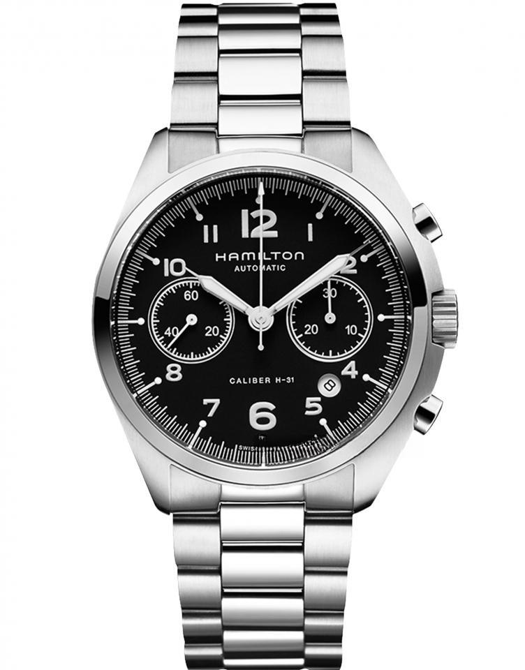 HAMILTON H76416135 卡其航空