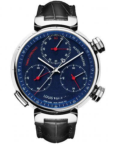 LOUIS VUITTON Q102P0 TAMBOUR TWIN CHRONO