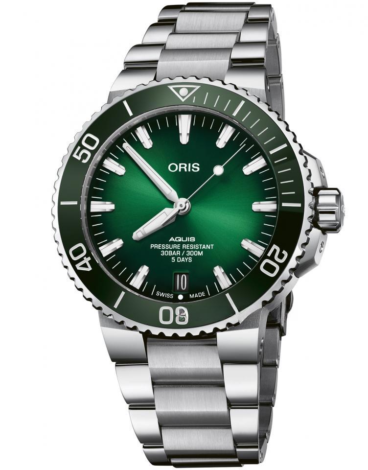 ORIS 01 400 7763 4135-07 4 24 74EB AQUIS