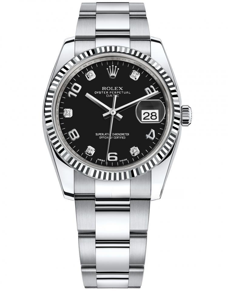ROLEX 115234-72190 蠔式恒動日誌型