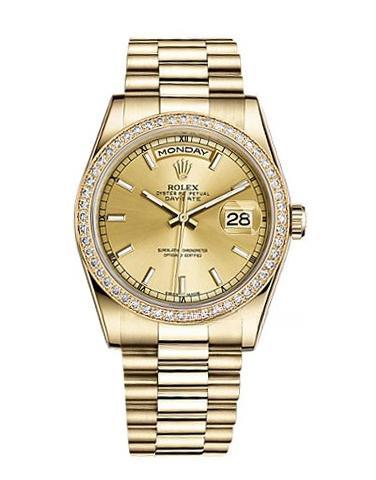 ROLEX 118348-83208 DAY-DATE