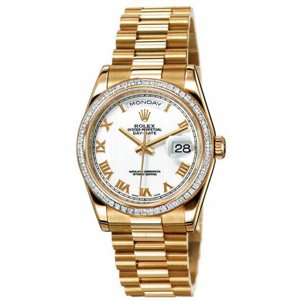 ROLEX 118398-BRIL-83208 DAY-DATE
