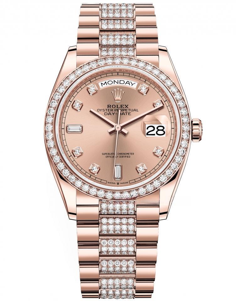 ROLEX 128345RBR-0020 DAY-DATE