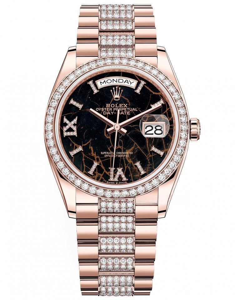 ROLEX 128345RBR-0045 DAY-DATE