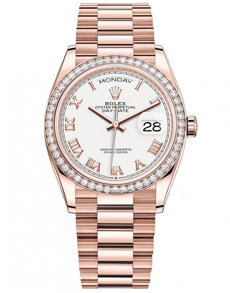 ROLEX 128345RBR-0054 DAY-DATE