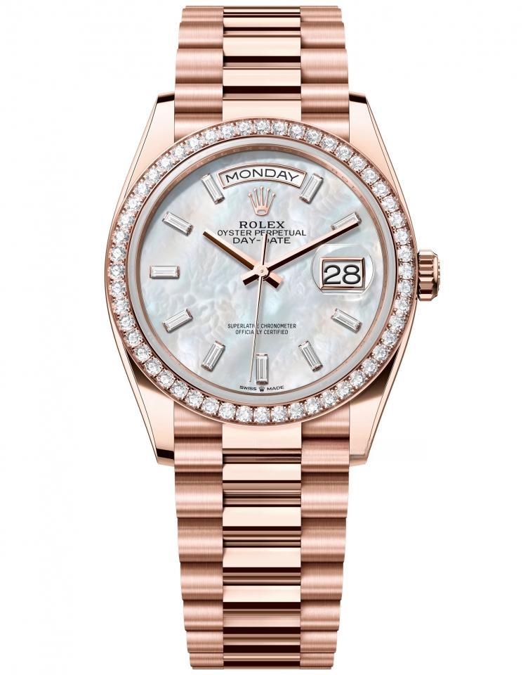 ROLEX 128345RBR-0077 DAY-DATE