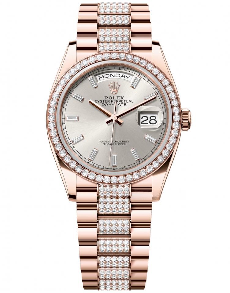ROLEX 128345RBR-0082 DAY-DATE