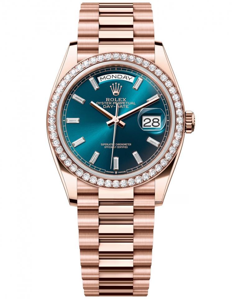 ROLEX 128345RBR-0083 DAY-DATE