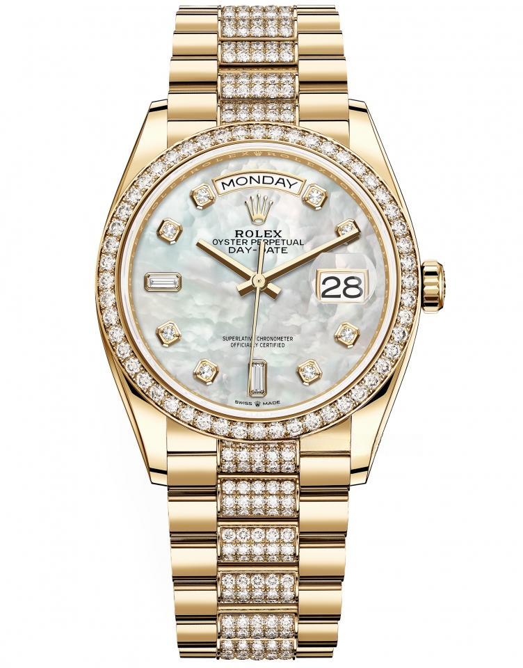ROLEX 128348RBR-0019 DAY-DATE