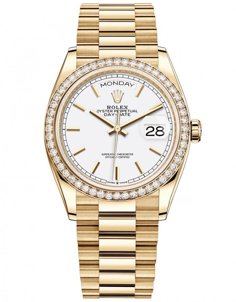 ROLEX 128348RBR-0047 DAY-DATE