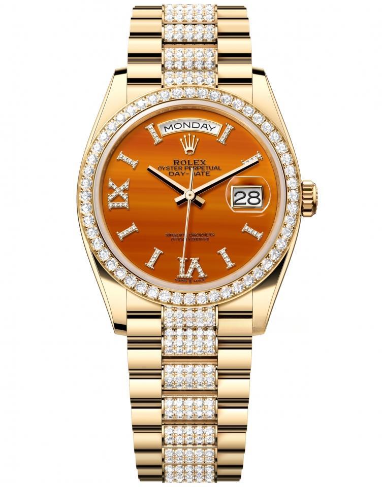 ROLEX 128348RBR-0050 DAY-DATE