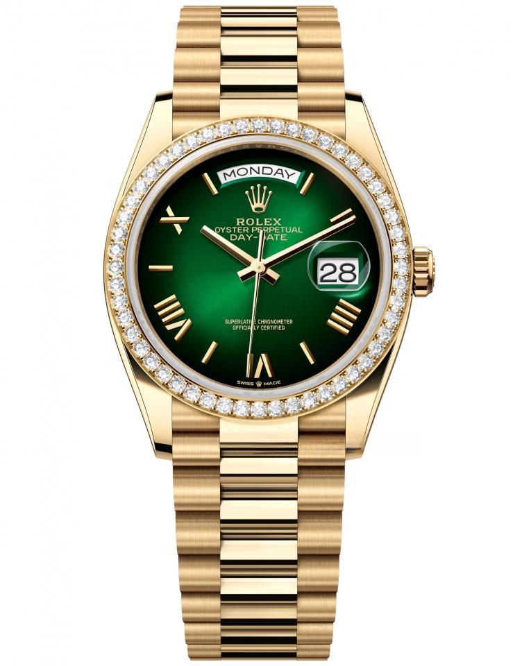 ROLEX 128348RBR-0068 DAY-DATE