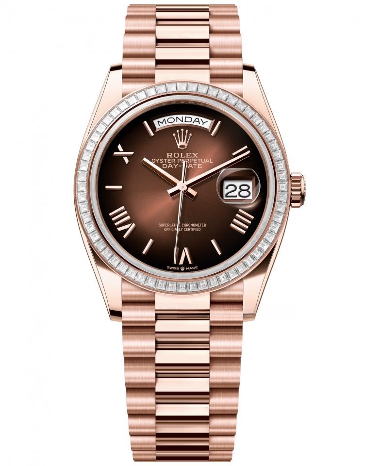 ROLEX 128395TBR-0024 DAY-DATE