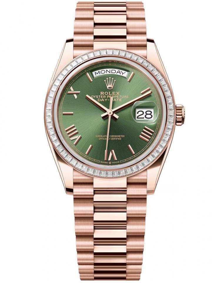 ROLEX 128395TBR-0033 DAY-DATE