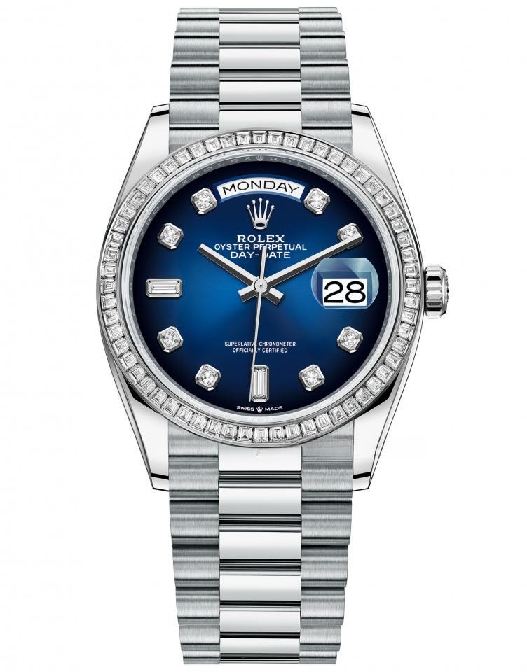 ROLEX 128396TBR-0008 DAY-DATE